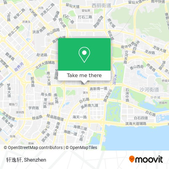 轩逸轩 map