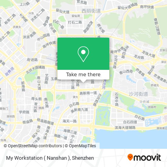 My Workstation ( Nanshan ) map