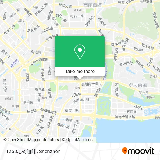 1258老树咖啡 map