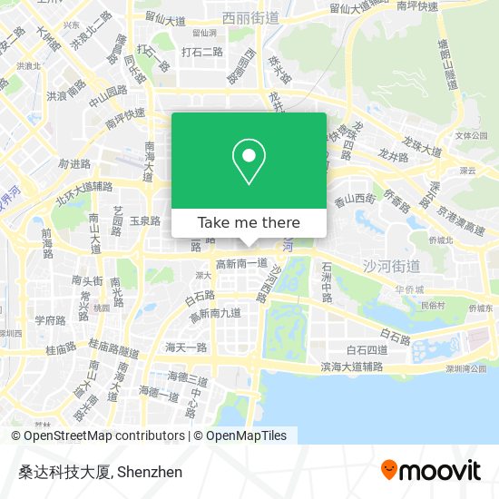 桑达科技大厦 map