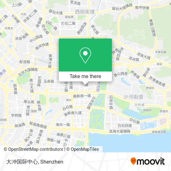 大冲国际中心 map