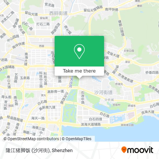 隆江猪脚饭 (沙河街) map