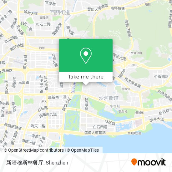 新疆穆斯林餐厅 map