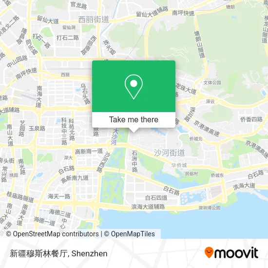 新疆穆斯林餐厅 map