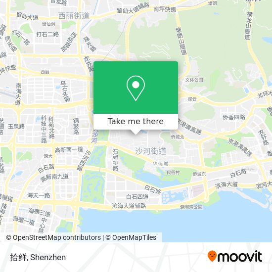 拾鲜 map