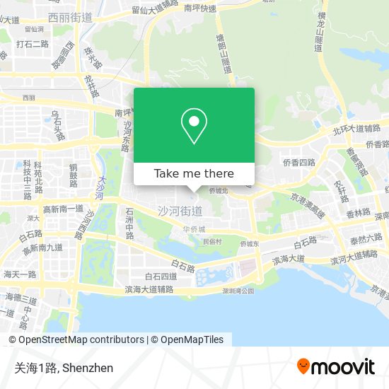 关海1路 map