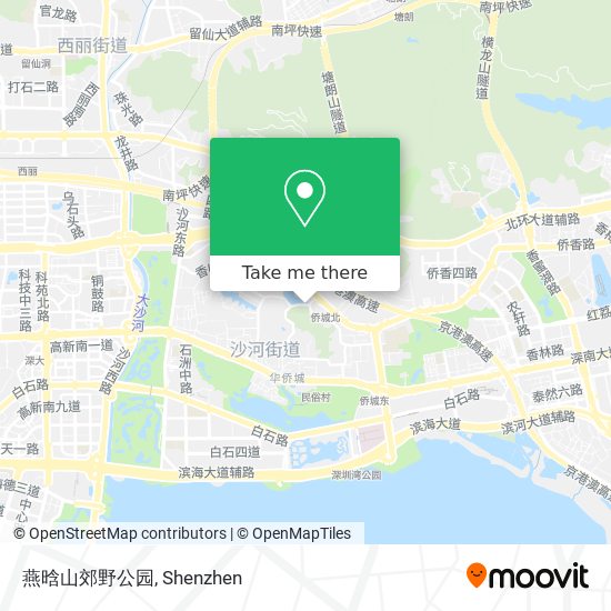 燕晗山郊野公园 map