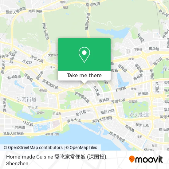 Home-made Cuisine 愛吃家常便飯 (深国投) map
