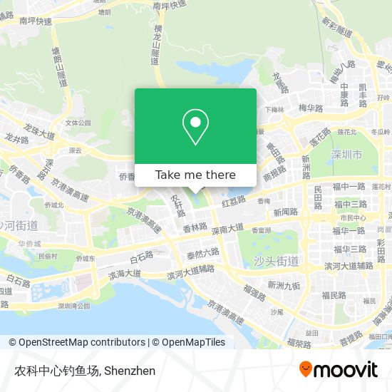 农科中心钓鱼场 map