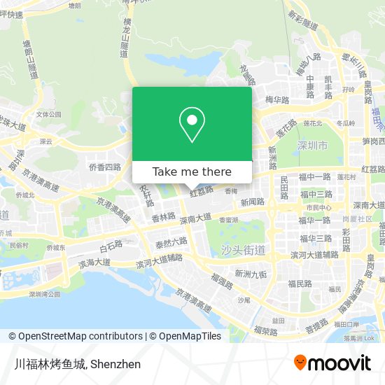 川福林烤鱼城 map