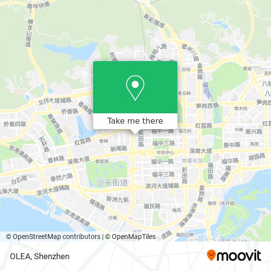 OLEA map