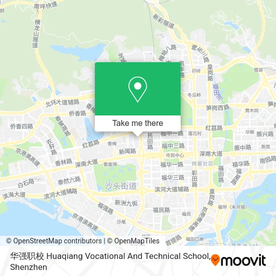 华强职校 Huaqiang Vocational And Technical School map