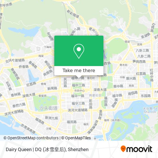 Dairy Queen | DQ (冰雪皇后) map