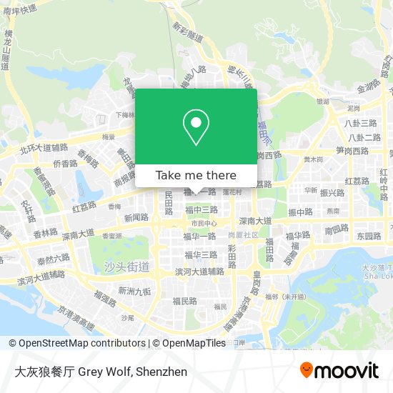 大灰狼餐厅 Grey Wolf map