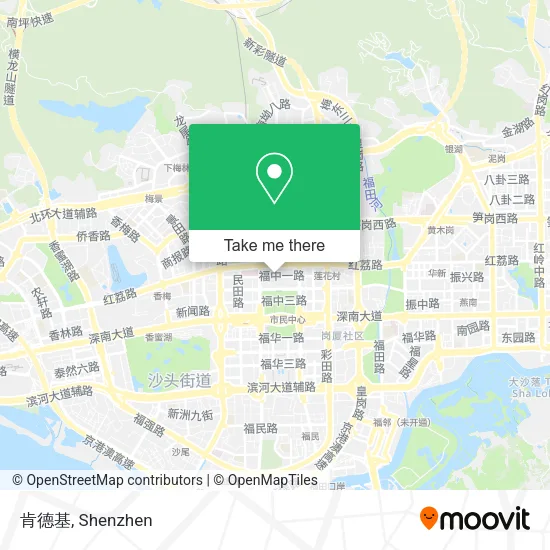 肯德基 map