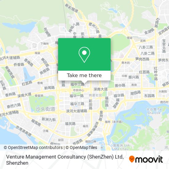 Venture Management Consultancy (ShenZhen) Ltd map