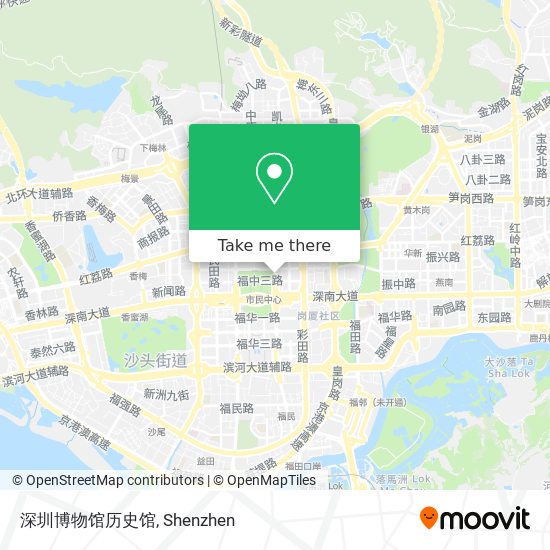 深圳博物馆历史馆 map