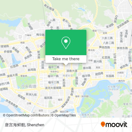 唐宫海鲜舫 map