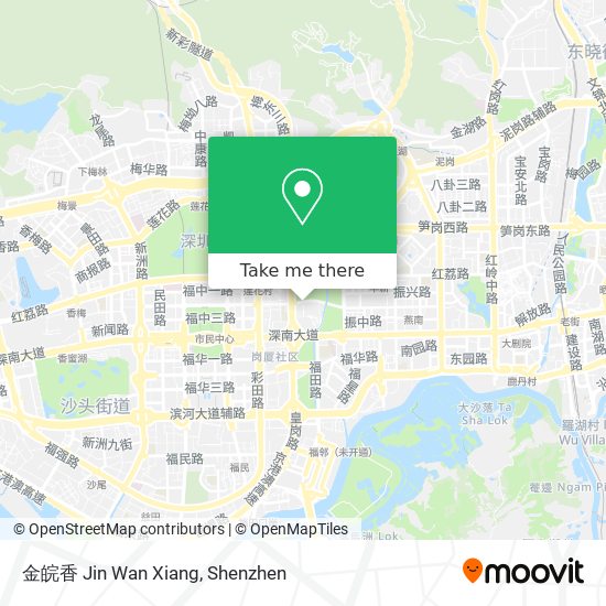 金皖香 Jin Wan Xiang map