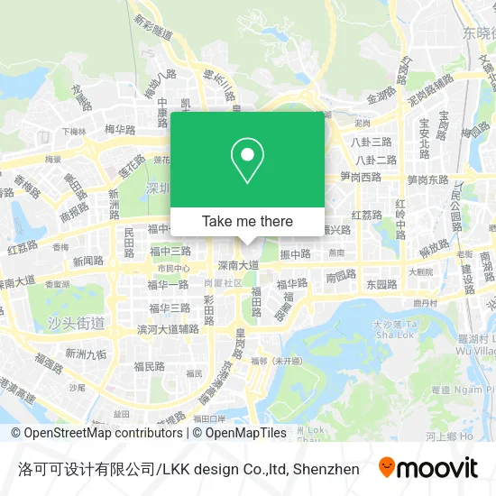 洛可可设计有限公司/LKK design Co.,ltd map