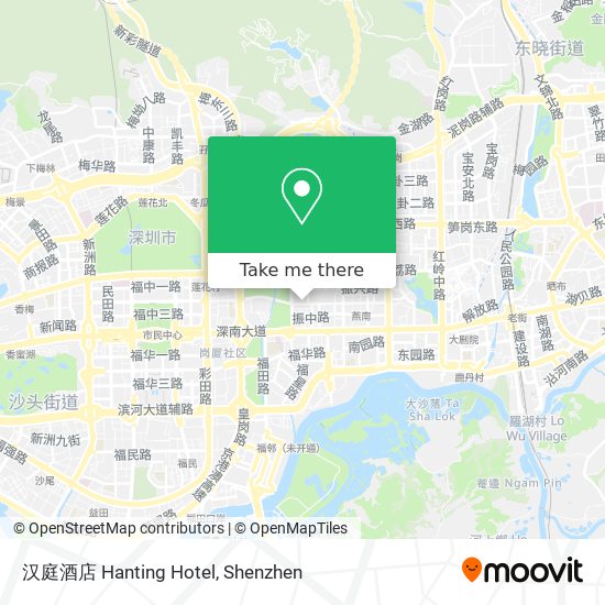 汉庭酒店 Hanting Hotel map