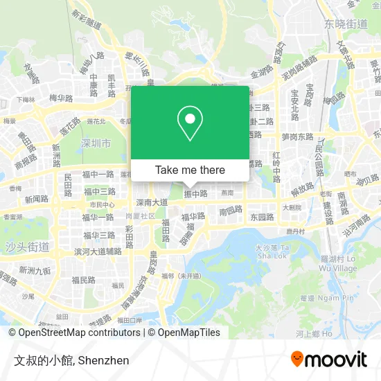 文叔的小館 map