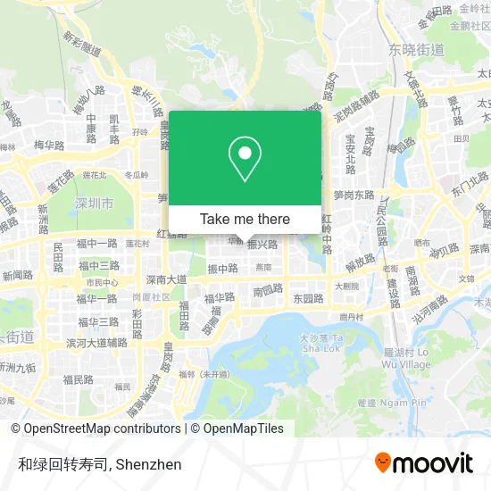 和绿回转寿司 map