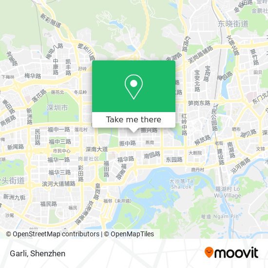 Garli map