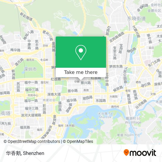 华香鹅 map