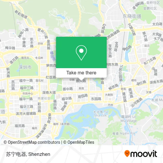 苏宁电器 map