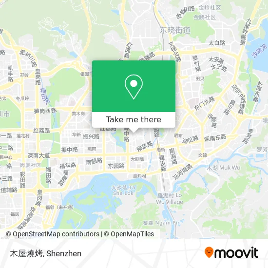 木屋燒烤 map