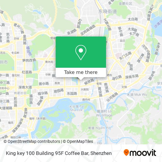 King key 100 Building 95F Coffee Bar map