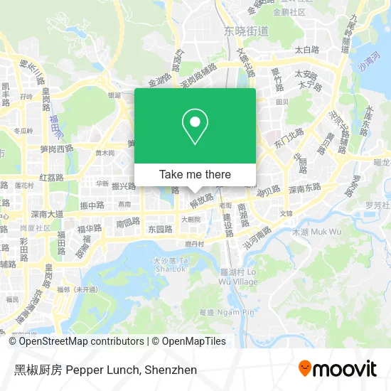 黑椒厨房 Pepper Lunch map