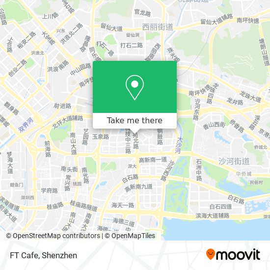 FT Cafe map