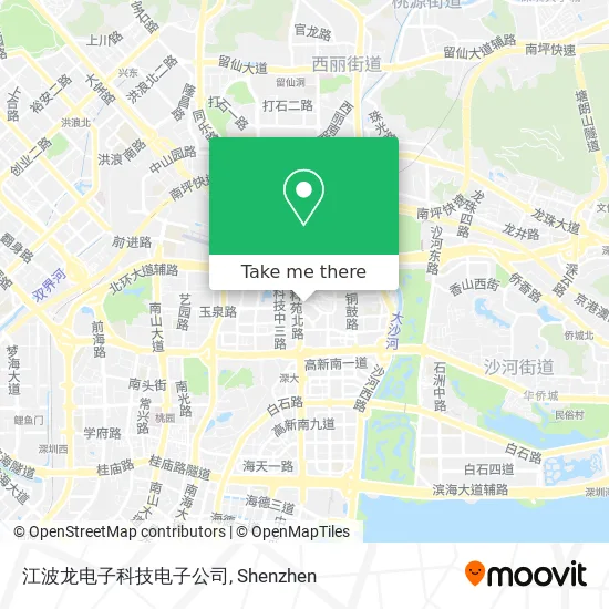 江波龙电子科技电子公司 map
