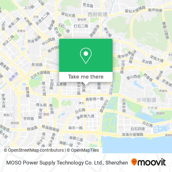 MOSO Power Supply Technology Co. Ltd. map