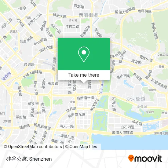 硅谷公寓 map
