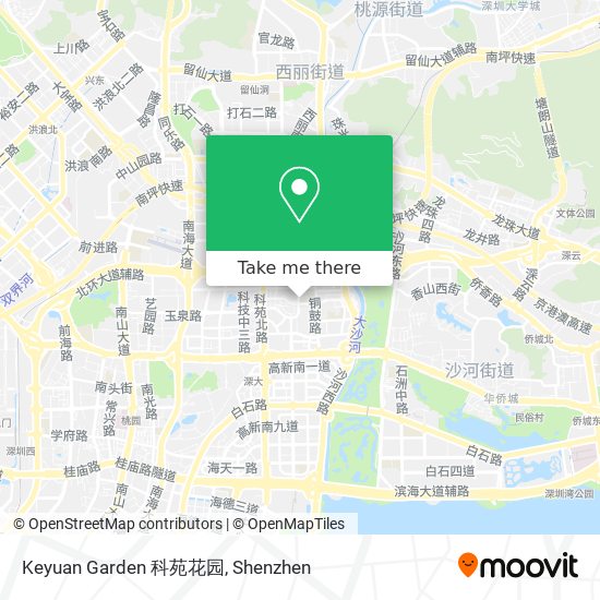 Keyuan Garden 科苑花园 map