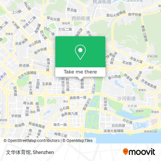 文华体育馆 map