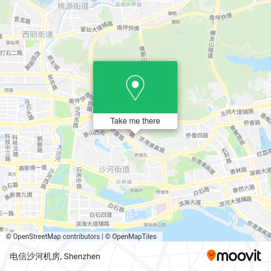 电信沙河机房 map