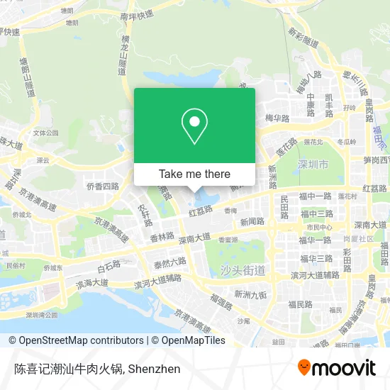 陈喜记潮汕牛肉火锅 map