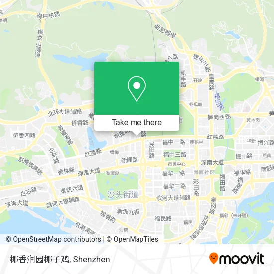 椰香润园椰子鸡 map