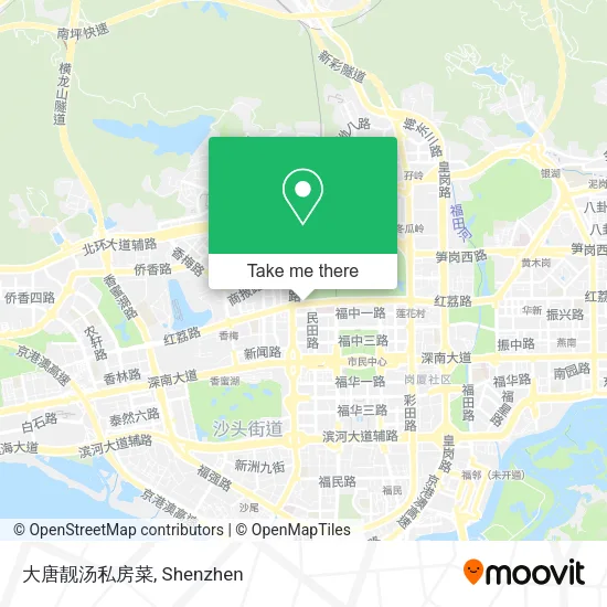 大唐靓汤私房菜 map