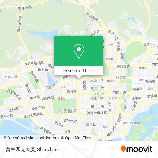 奥林匹克大厦 map