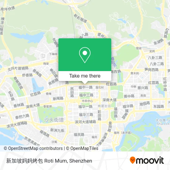 新加坡妈妈烤包 Roti Mum map
