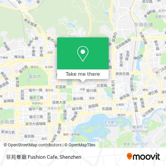 菲苑餐廳 Fushion Cafe map