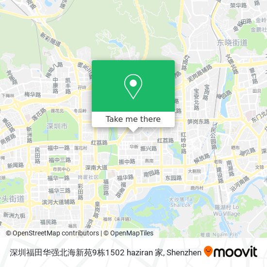 深圳福田华强北海新苑9栋1502 haziran 家 map