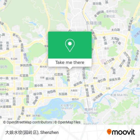 大娘水饺(园岭店) map
