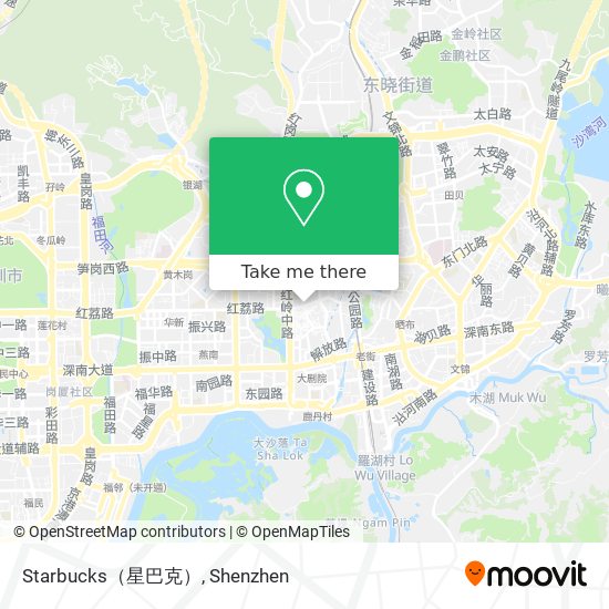 Starbucks（星巴克） map