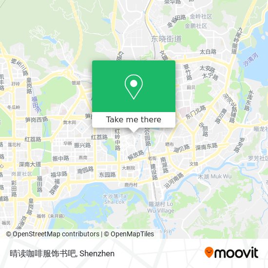 晴读咖啡服饰书吧 map